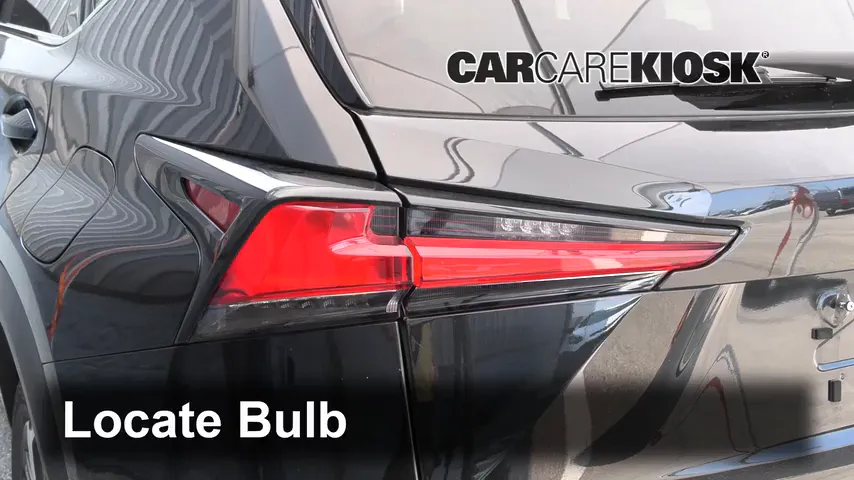 2019 Lexus NX300h 2.5L 4 Cyl. Éclairage Feu stop (remplacer ampoule)